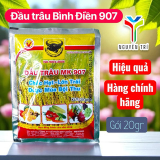 Phân Bón Lá Đầu Trâu MK 907 - Kali Cao 43% (Gói 20g) Giúp Chắc Hạt, Ngọt Trái, Nặng Ký