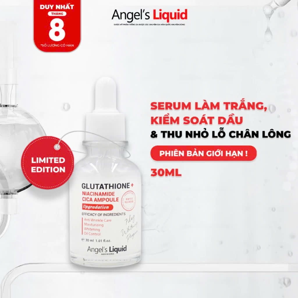 Serum Dưỡng Trắng Angel's Liquid Glutathione 700 Whitening Program 30ml/60ml