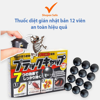 Thuốc diệt gián nhật bản 12 viên an toàn hiệu quả cho người và vật nuôi #A97