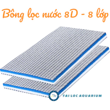 Tổng hợp bông lọc nước - Vật liệu lọc nước lọc thô, lọc cặn cho bể cá, bể thuỷ sinh, làm trong nước