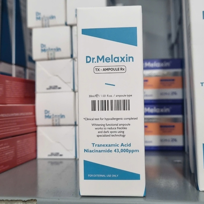 Serum Nám Dr.Melaxin TX Ampoule RX Làm Mờ Thâm, Sạm Nám, Tàn Nhang - 30ml