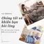 Bộ vỏ chăn ga gối Cotton Tici M2T BEDDING gồm vỏ chăn, ga giường và 2 vỏ gối nằm