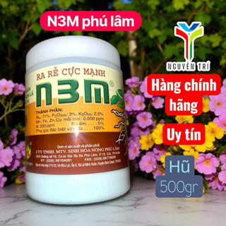 Kích Rễ N3M 500g Chính Hãng - Siêu Ra Rễ, Chống Sốc Cho Cây, Ngâm Hạt, Tưới Gốc