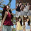 Áo cổ yếm hoạ tiết bo chun xoè dáng bí peplum Áo Kiểu Nữ the.sweaterweather TSW