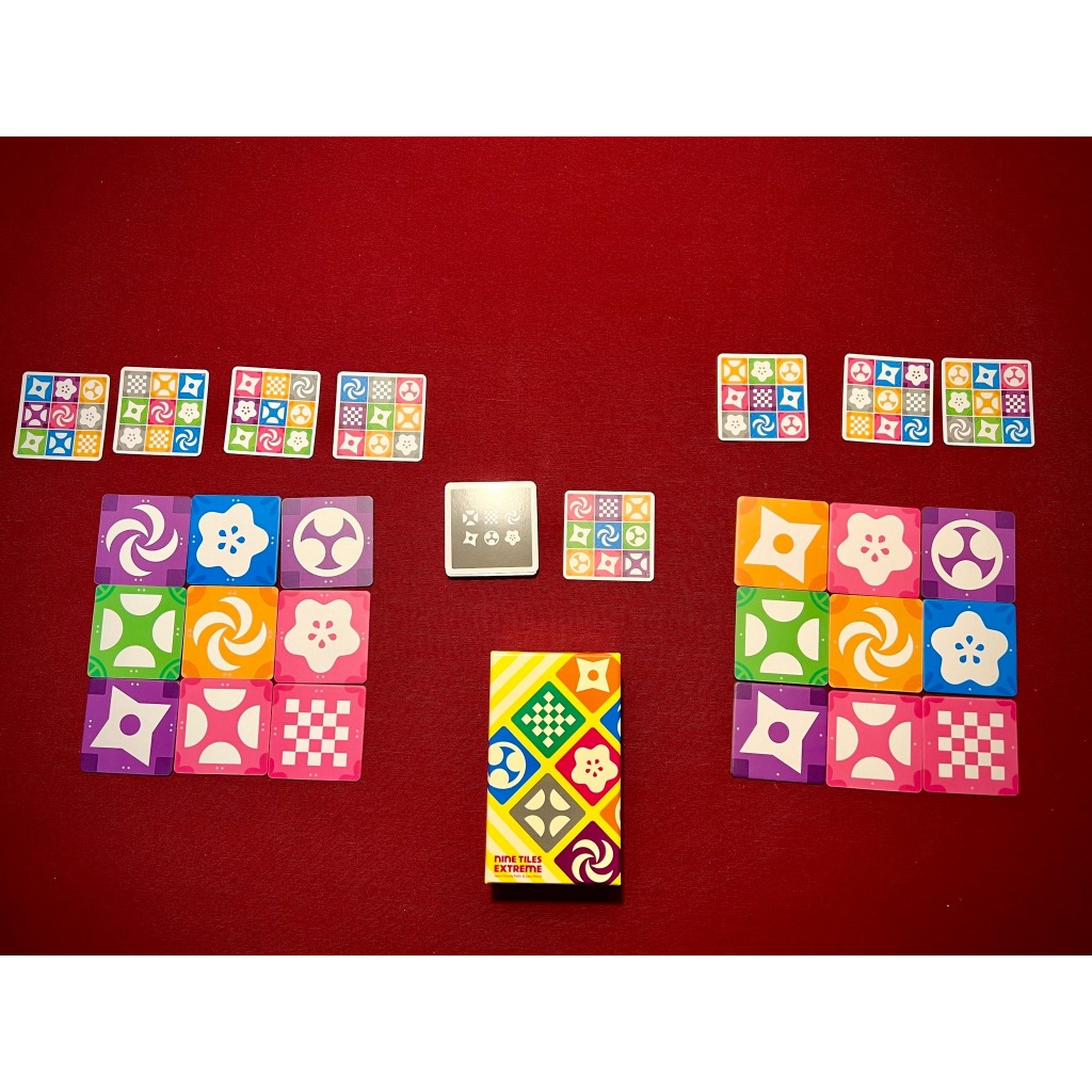 Boardgame Nine Tiles Extreme - Hỗn Loạn Tột Độ Nhà Oink Tigar