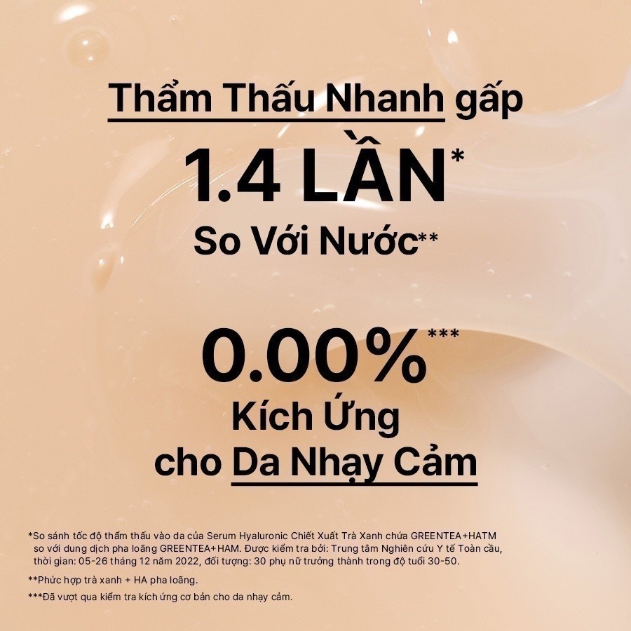 INNISFREE x Serum trà xanh cấp ẩm sâu phục hồi da, với Probiotics INNISFREE Green Tea Seed Hyaluronic Serum 80mL