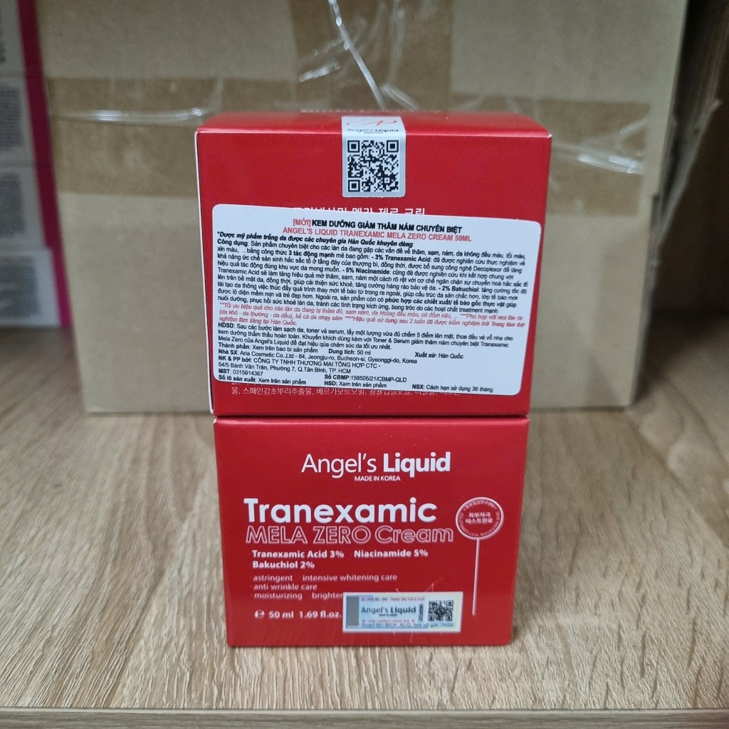 Kem Dưỡng Giảm Thâm Nám Angel's Liquid Tranexamic MELA ZERO Cream 50ml