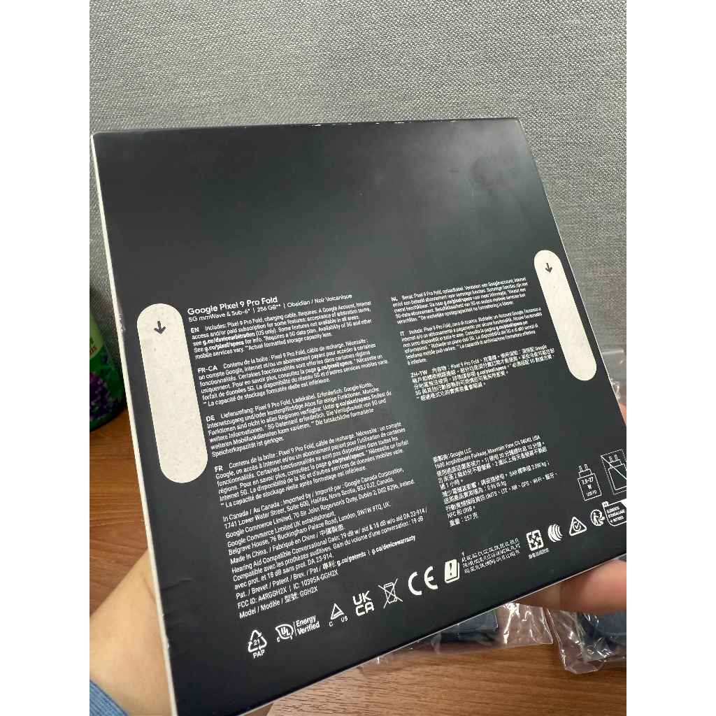 Điện thoại Google Pixel 9 Pro Fold - đẳng cấp doanh nhân - đẳng cấp AI - bảo hành dài