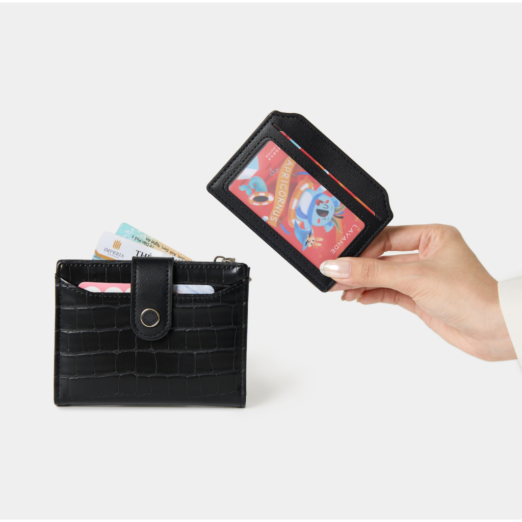 [GIÁ XẢ HÀNG] Ví da sần kèm cardholder SEEME Coco Wallet | Shopee Việt Nam