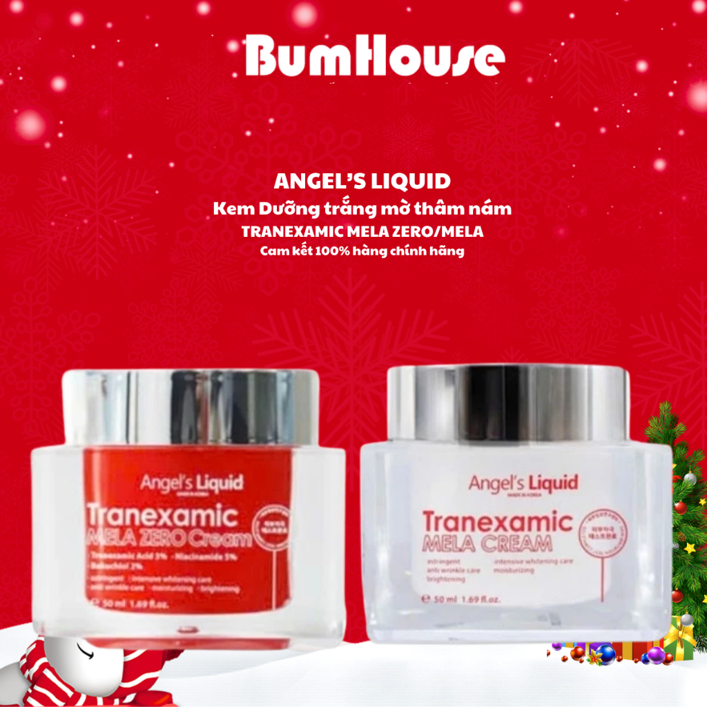 Kem Dưỡng Giảm Thâm Nám Angel's Liquid Tranexamic MELA ZERO/MELA Cream 50ml