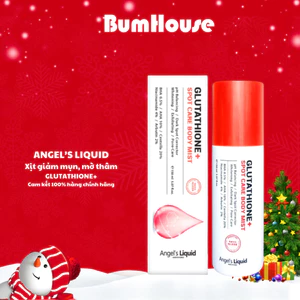 Xịt Giảm Mụn Lưng Sáng Da Cơ Thể Angel's Liquid Glutathione+ Spot Care Body Mist 150ml