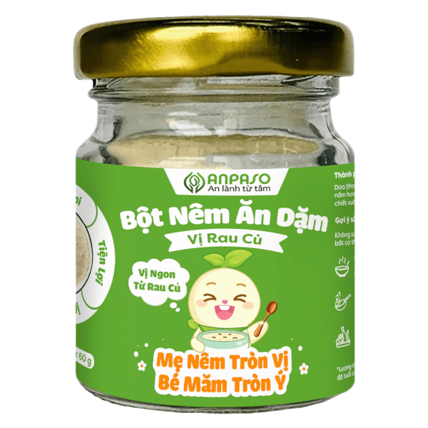 bột nêm ăn dặm ANPASO cho bé từ 6 tháng