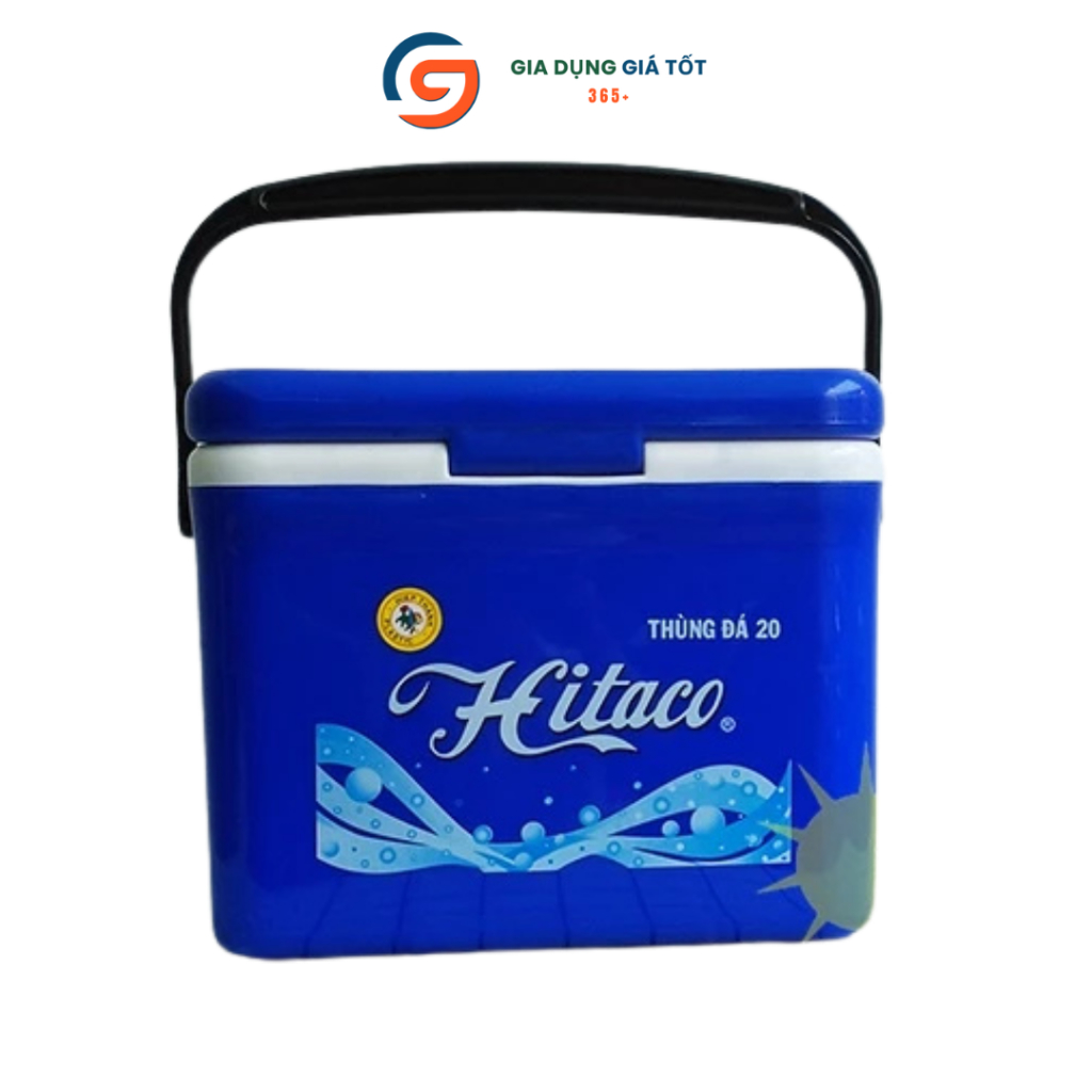 Thùng đá 20L Hitaco nhựa Hiệp Thành ,thùng giữ lạnh có quai xách - thùng giữ nhiệt tiện lợi