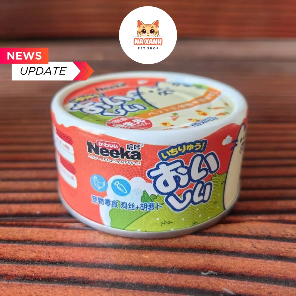 Súp thưởng Neeka dạng tuýp ngon miệng