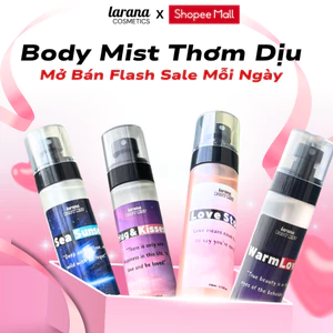 Xịt Thơm Nước Hoa Larana dùng khử mùi cơ thể khi hẹn hò hương nước hoa sang trọng, ngọt ngào tiện lợi dung tích 30mlngào
