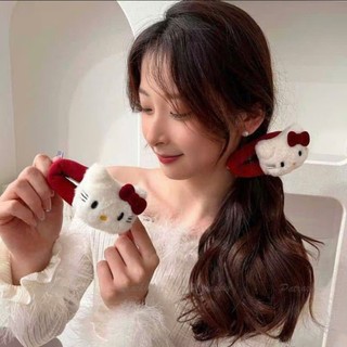 Kẹp tóc mèo kitty kẹp lông mềm mịn size to dễ thương phong cách Hàn