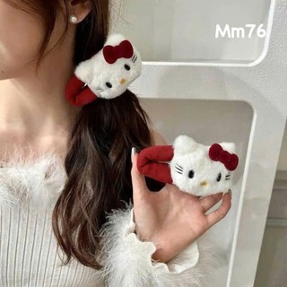 Kẹp tóc mèo kitty kẹp lông mềm mịn size to dễ thương phong cách Hàn
