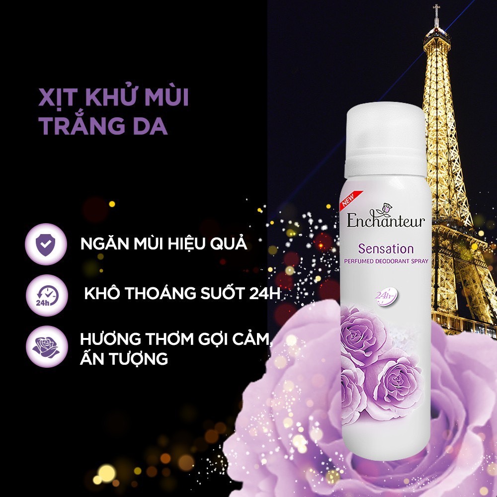 Xịt khử mùi Enchanteur 150ml