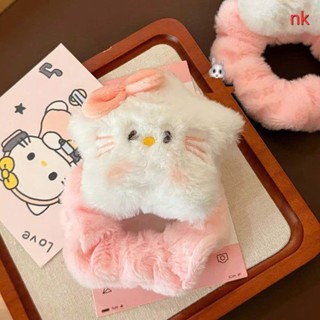 💚 𝑭𝑹𝑬𝑬𝑺𝑯𝑰𝑷 💚 Dây Cột Tóc Phối Lông Mềm Mại Cỡ Lớn Thời Trang Hàn Quốc