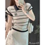 Áo polo cổ sen cộc tay 2 tầng bèo hàng QC A003