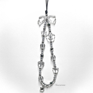 Dây Treo Điện Thoại Trong Suốt Phong Cách Y2K-Móc Khoá Phụ Kiện Điện Thoại Máy Ảnh Handmade by Carem