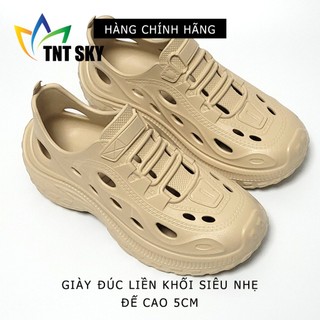 Giày Nam Đúc Liền Khối Siêu Nhẹ, Đế Cao 5cm - Hàng Chính Hãng Hù Kiệt - K3383