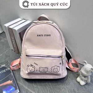 Mèo PuPPy đi học nam nữ thời trang size 40 vừa A4 laptop chất da đẹp đi chơi du lịch tiện dụng BL06