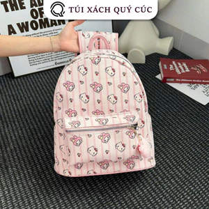 Hello Kitty đi học nam nữ size40 vừa A4 laptop chất da đẹp đi chơi du lịch BL05