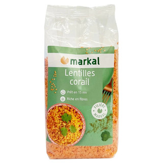 Đậu lăng hữu cơ Markal Organic Lentils 500g
