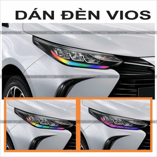 Tem dán đèn Toyota Vios 2021-2022 và Yaris 2021-2022