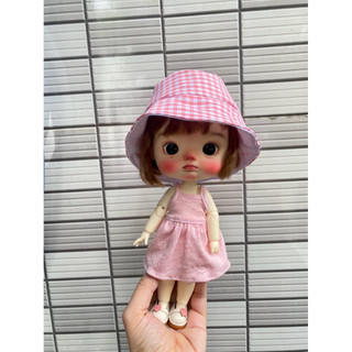 Đầm ôm 2 dây hồng hình ngẫu nhiên size dian mập,cừu bé(size khác vui lòng ib shop)