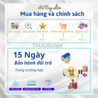 Khăn Nail 30x30cm THAI BINH TOWEL Sợi Microfiber Mềm Mịn Siêu Thấm Hút, Không Sổ Lông
