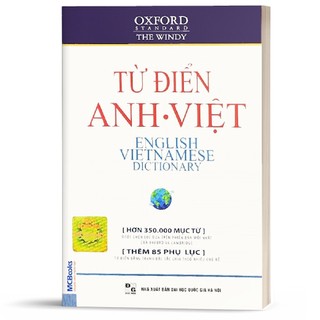 Sách - Từ Điển Anh - Việt Bìa Mềm - Trắng
