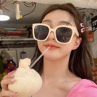 Kính râm mát nam nữ hai chấm thời trang Hàn Quốc chống tia UV đi chơi chụp ảnh đẹp HANASO [COMBO 1]