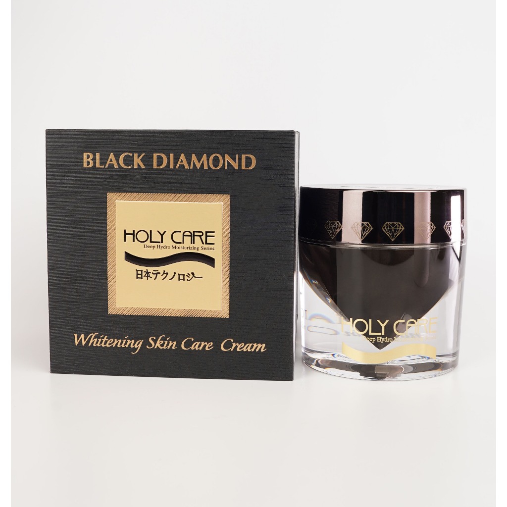 Kem Dưỡng Trắng Da Cao Cấp Holy Care Đài Loan Black Diamond 25G | Chất kem nén sử dụng lâu