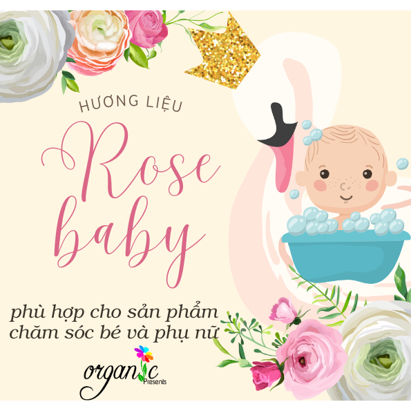 HƯƠNG HOA HỒNG BABY (ROSE BABY FRAGRANCE OIL)
