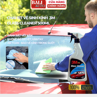 [Chính hãng] Dung Dịch Vệ Sinh, làm mới kính 3M™ - Glass Cleaner 400ml - mẫu mới