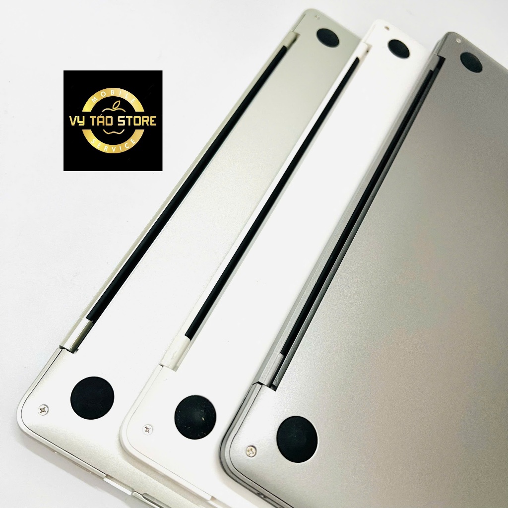 MÔ HÌNH ĐẠO CỤ MÔ PHỎNG TRƯNG BÀY MAC BOOK 13.3INCH MÀU XÁM, TRẮNG, BẠC CAO CẤP TỈ LỆ (1:1) CÓ LOGO TÁO