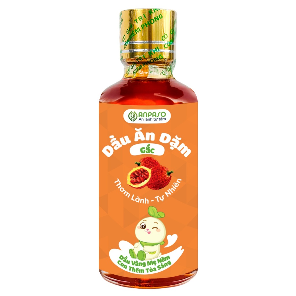 Dầu ăn dặm Anpaso giúp bổ não, tăng cường DHA, giúp cải thiện biếng ăn cho bé
