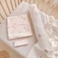 Gối ôm cotton waffle Monona thêu họa tiết đáng yêu mềm mại dễ chịu Bahu_Baby