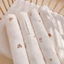 Gối ôm cotton waffle Monona thêu họa tiết đáng yêu mềm mại dễ chịu Bahu_Baby