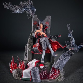 Mô hình nhân vật Naruto Uchiha Itachi ngồi ngai vàng GK cao cấp - Hàng giao từ Hà Nội
