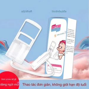 Hút mũi nasa cho bém dụng cụ vệ sinh mũi an toàn, hiệu quả chất liệu silicon tiệt trùng