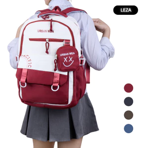 Balo Vải LEZA đi học, du lịch cho học sinh/sinh viên unisex đựng laptop 48*32*18 Uban9026