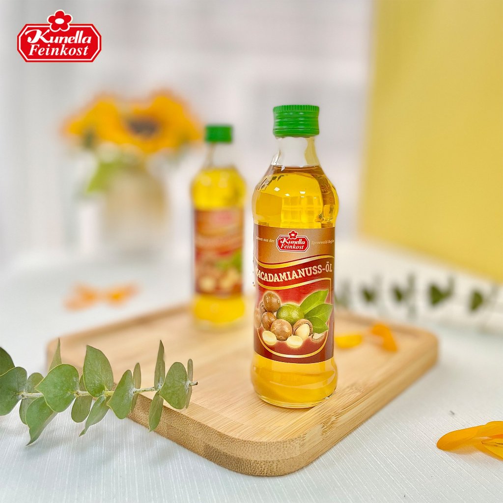 Dầu ăn dặm óc chó, macca, omega 3-6-9 dầu thực vật hữu cơ cho bé ăn dặm nội địa Đức 100ml