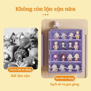 GSlife  Acrylic Trong Suốt Đa Năng - Đựng Giày Dép, Mỹ Phẩm & Trưng Bày Mô Hình Popmart