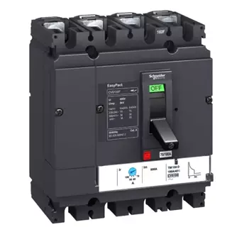 MCCB EasyPact CVS250F 4P type F 36kA - Schneider Electric - LV525342 LV525343