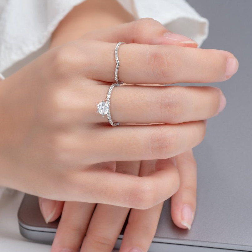 [CHAT TRƯỚC KHI ĐẶT] Nhẫn Cầu Hôn Tierra Modest Love NCH1203 Vàng 14K 18K, Tấm CZ, Nhẫn Hẹn Ước, Khắc Tên Miễn Phí