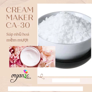 Cream Maker CA-30 – Sáp Nhũ Hóa Tạo Kem Mượt, Mịn, Trắng Đẹp (Mã: Naterol AO - CISME)