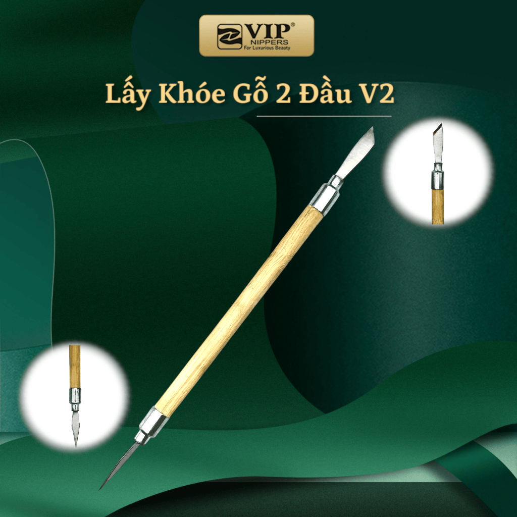 Combo 5 Cây Lấy Khóe Gỗ, Lấy Khóe Inox, nhỏ gọn, rất bén, giá rẻ